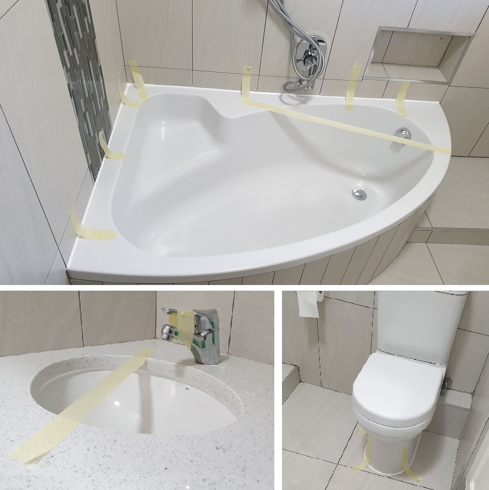 Caulking of Fixtures